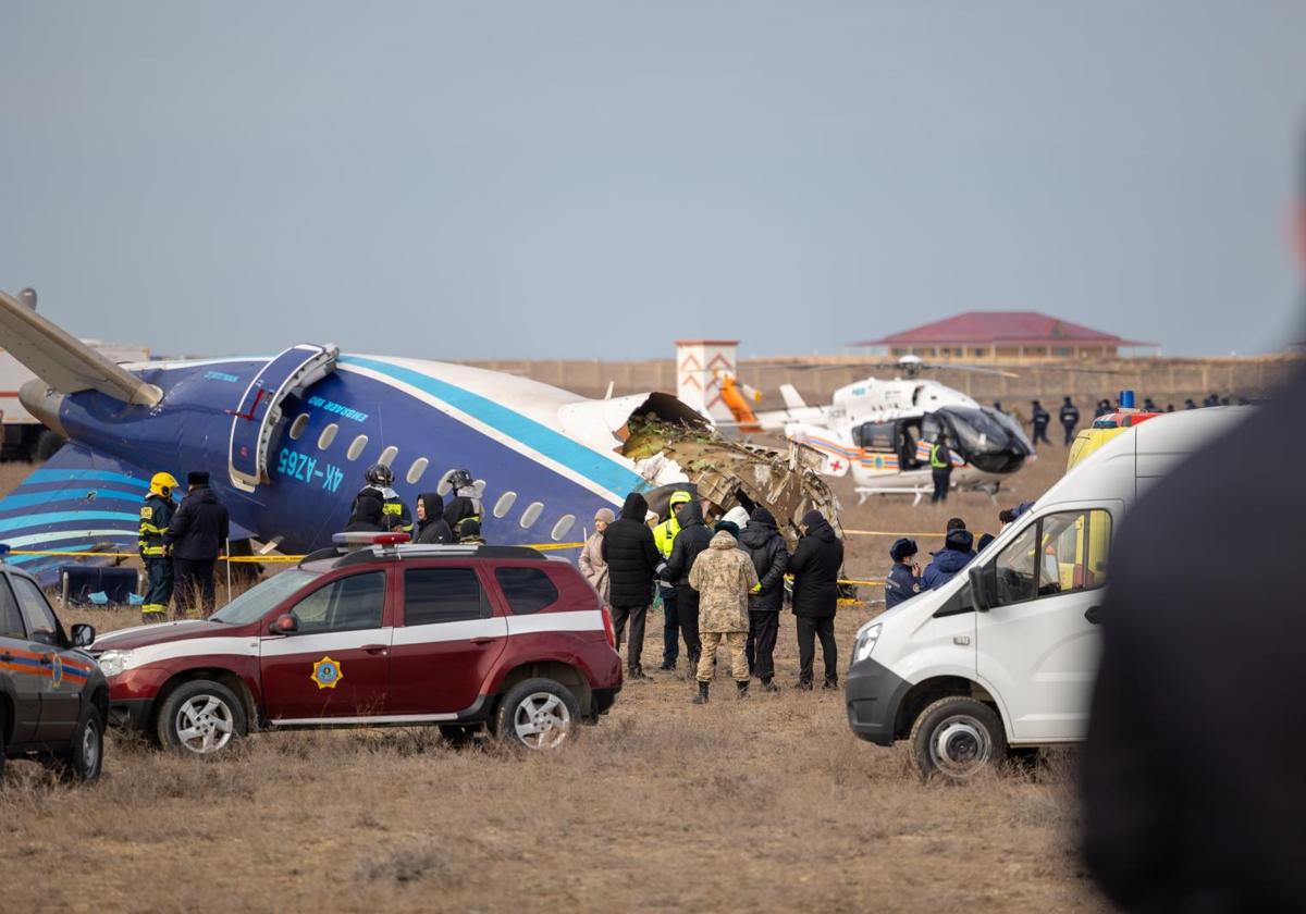 Accidente del avión de Azerbaijan Airlines en Kazajistán