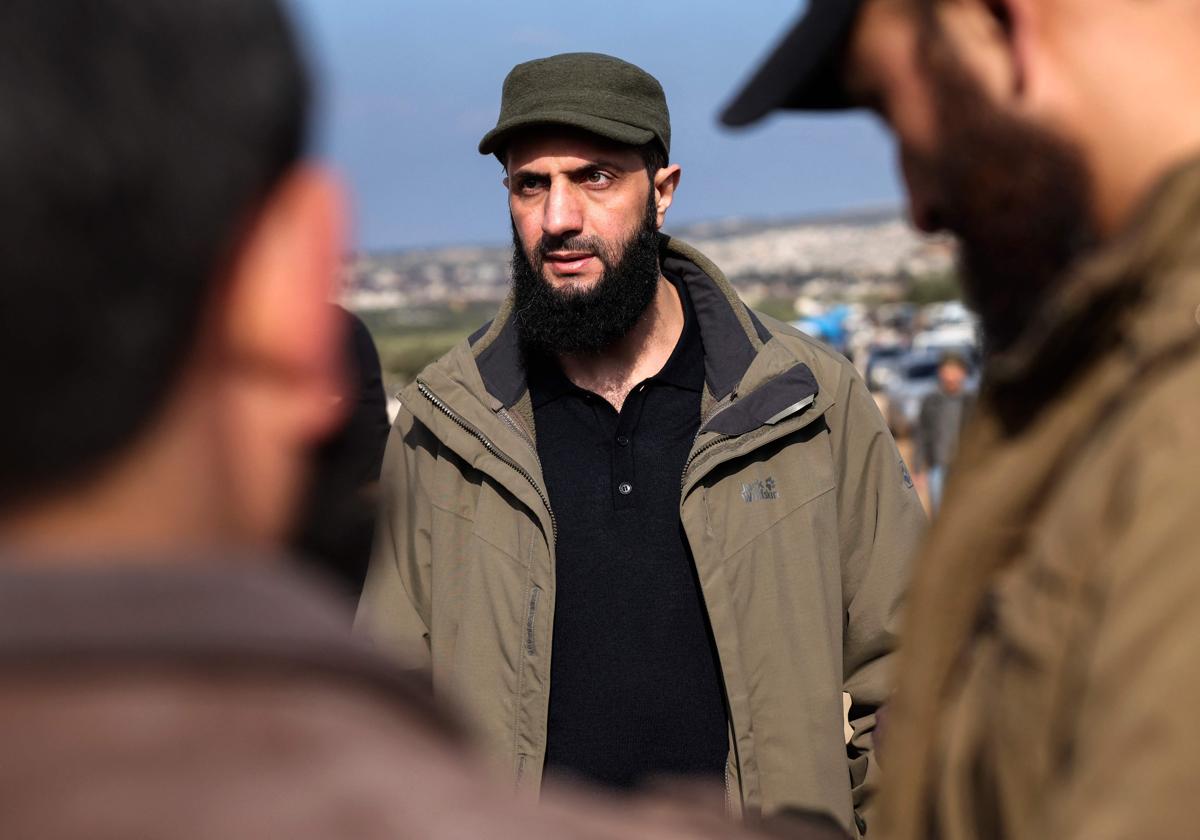 El líder yihadista de Siria, Ahmed Husein al Shara.