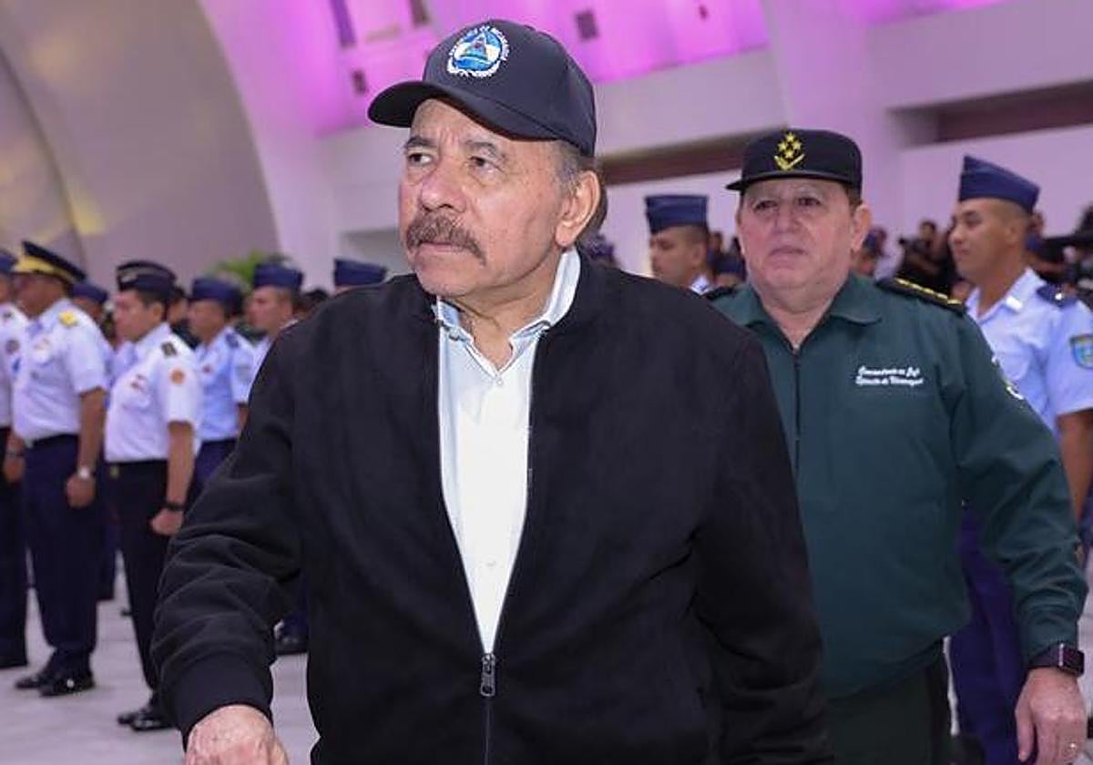 Daniel Ortega, presidente de Nicaragua