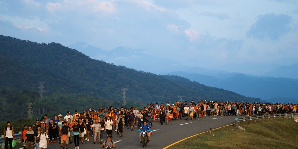 Las últimas caravanas de emigrantes antes de Trump