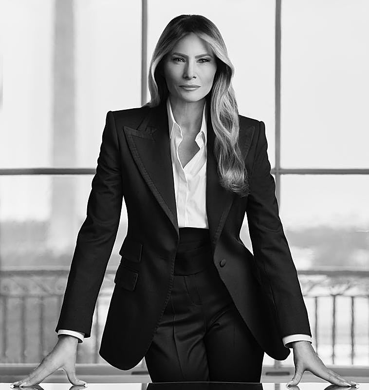 La primea dama de Estados Unidos, Melania Trumo