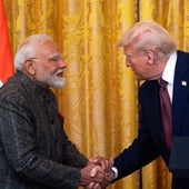 Modi y Trump acuerdan negociaciones comerciales para evitar una guerra comercial