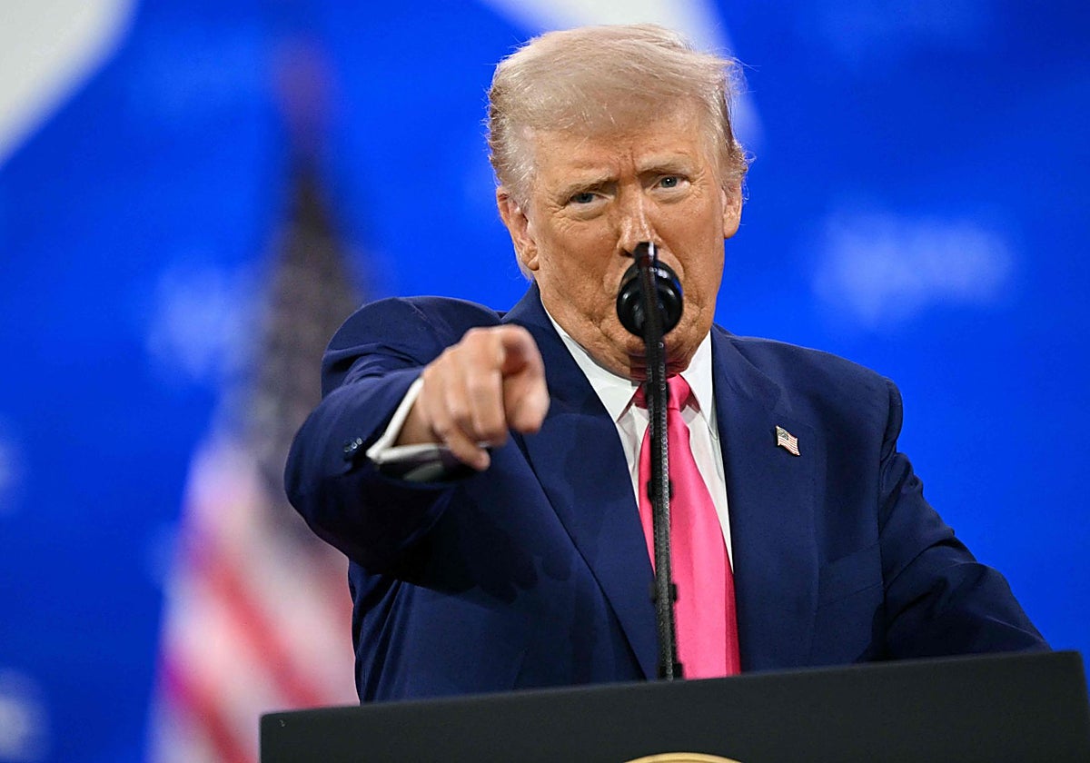 Donald Trump habla en la Conferencia de Acción Política Conservadora (CPAC)
