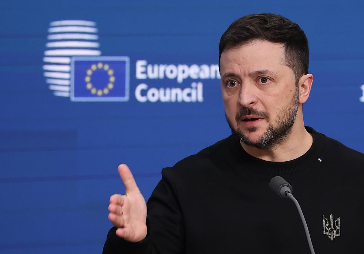 Zelenski en una imagen de archivo.