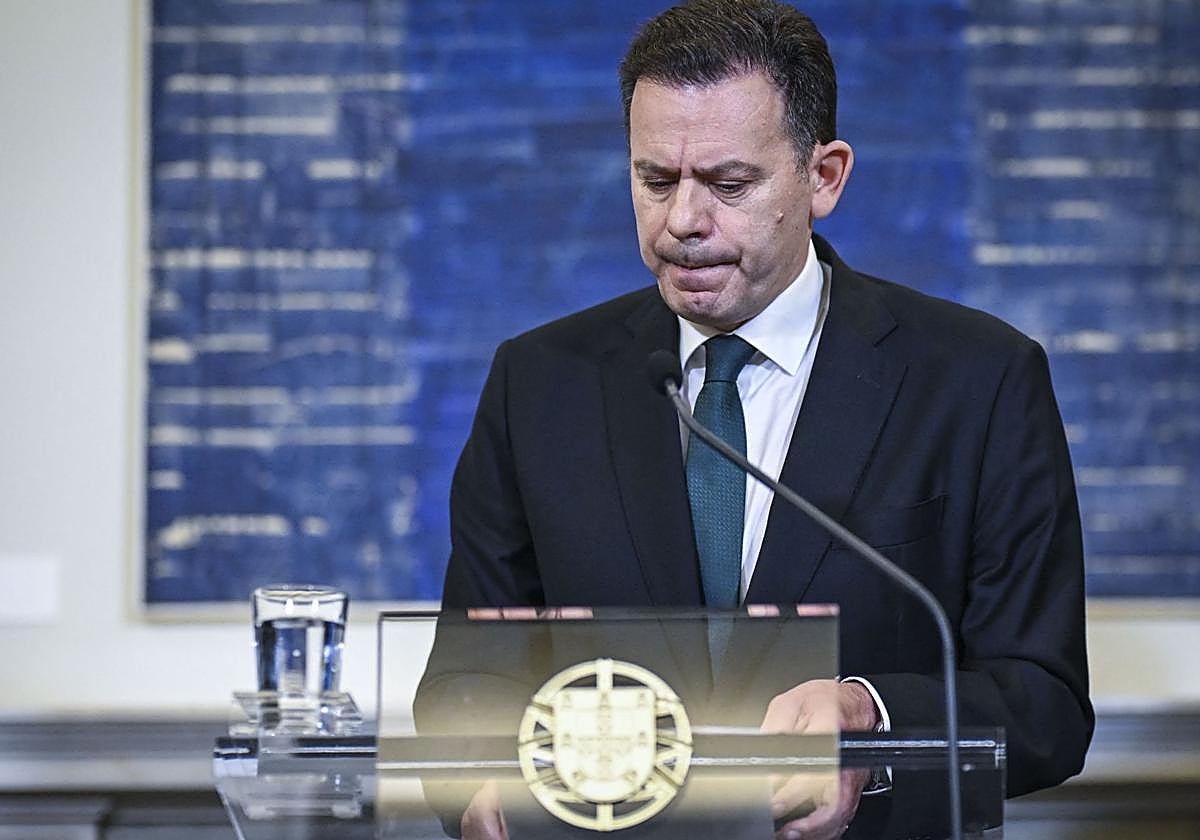 El primer ministro de Portugal, Luis Montenegro