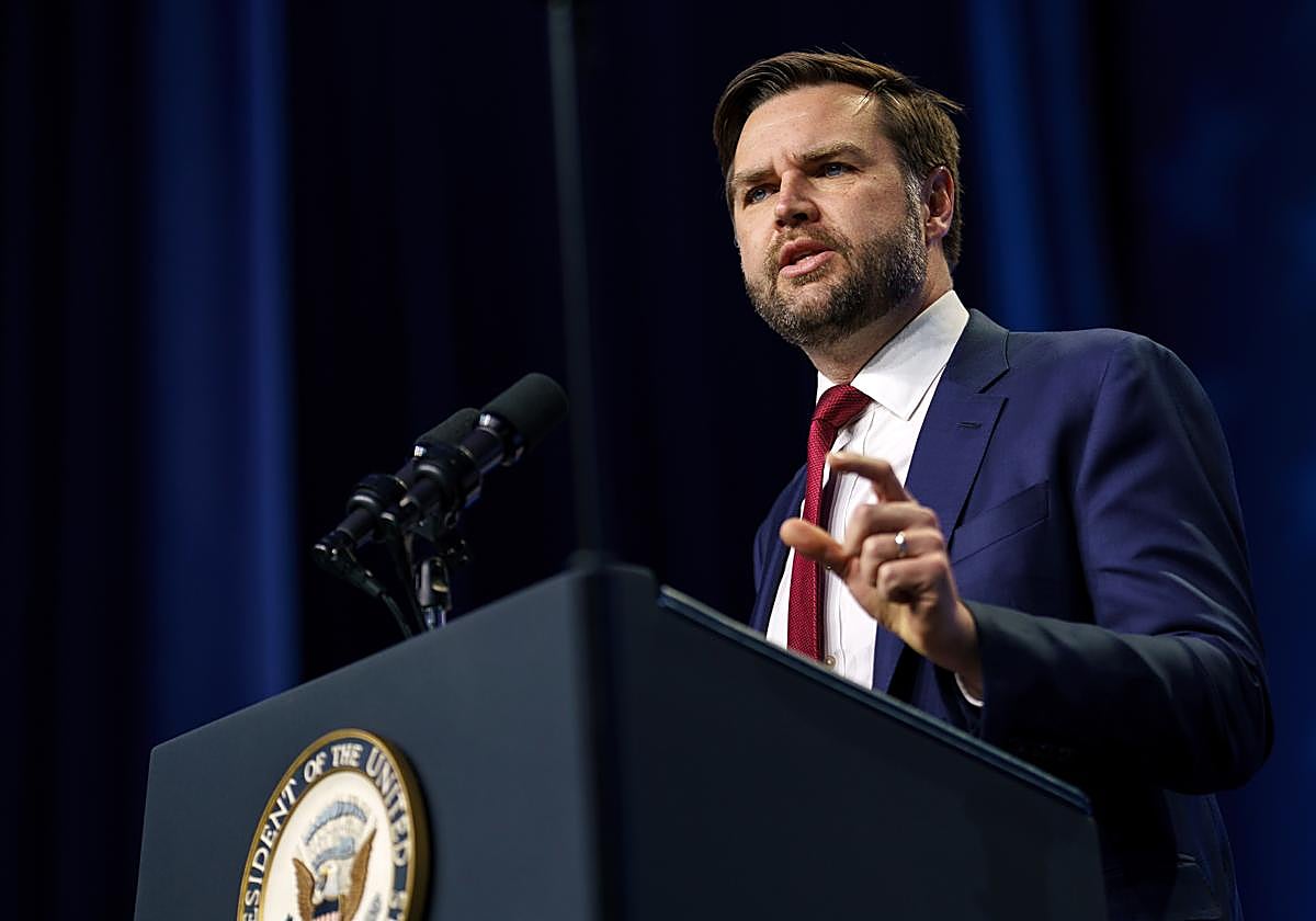 El vicepresidente de Estados Unidos, JD Vance, en una imagen de archivo