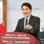 Trudeau anuncia que impondrá aranceles recíprocos a EE.UU.