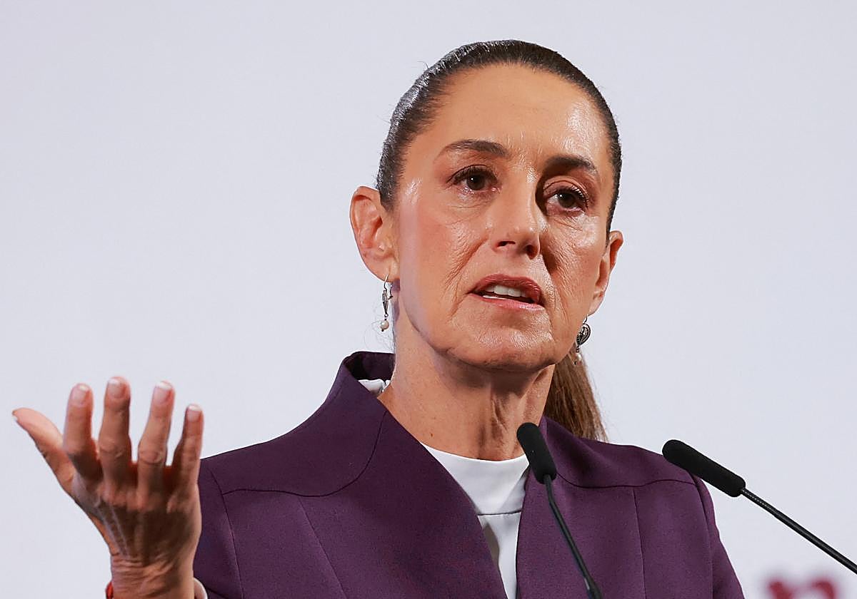 Claudia Sheinbaum, este martes en Ciudad de México