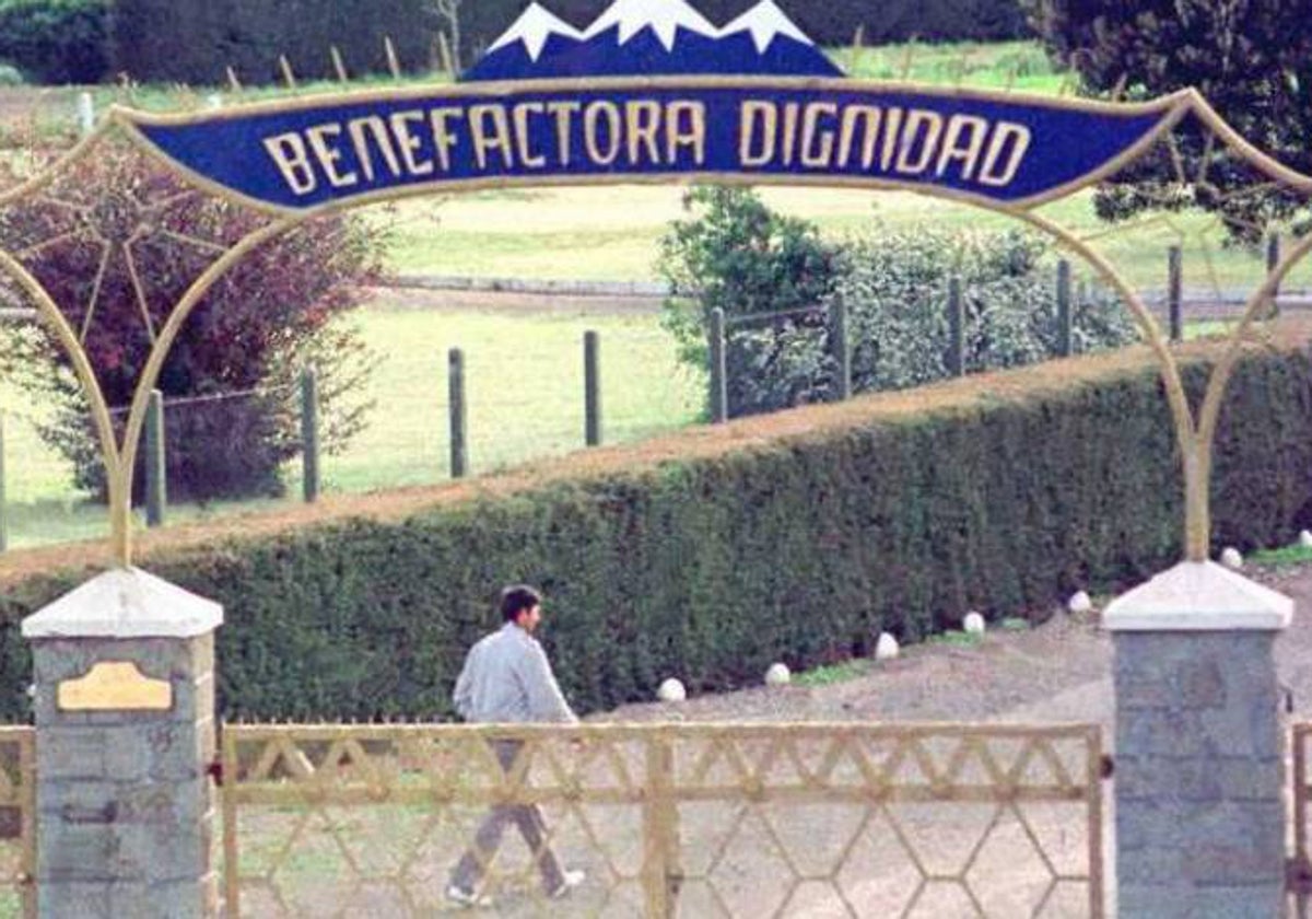 Entrada de la Colonia Dignidad