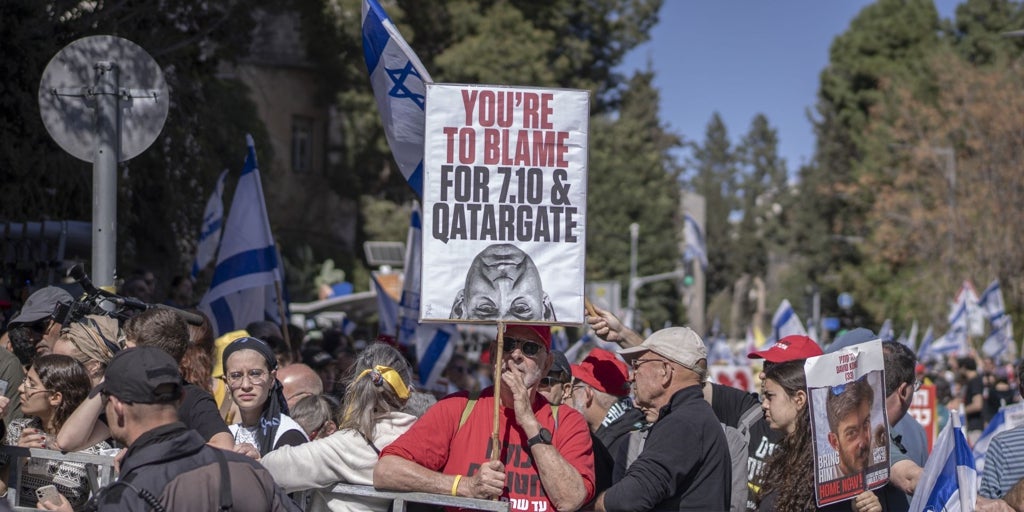 Miles de israelíes, contra Netanyahu: «Tú tienes la culpa»