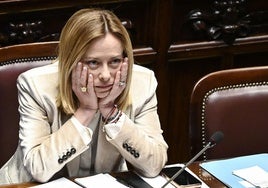 La primera ministra italiana, Giorgia Meloni,