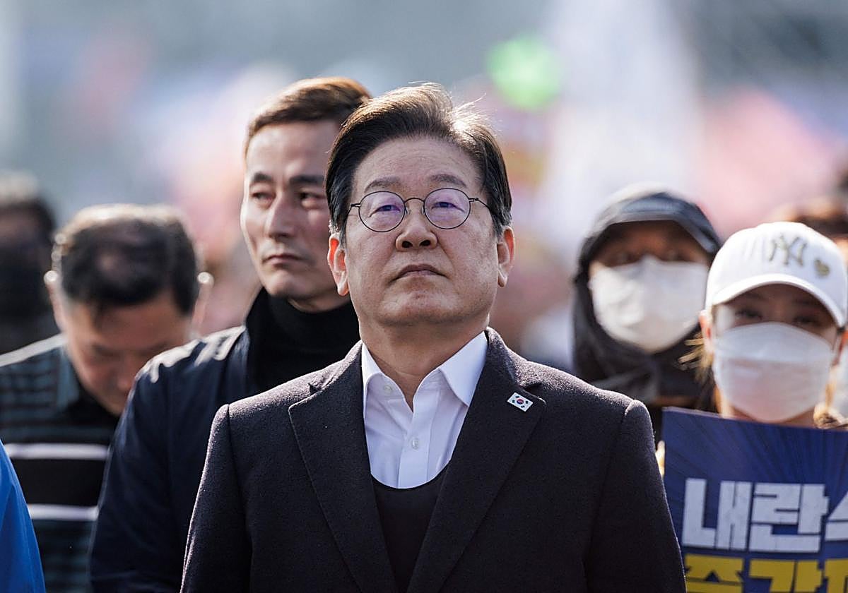 El líder de la oposición en Corea del Sur, Lee Jae-myung