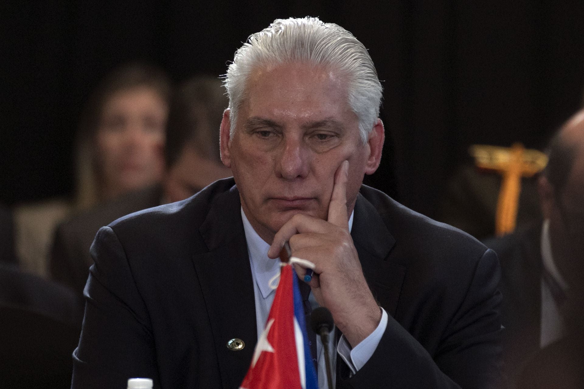 El presidente de Cuba, Miguel Díaz-Canel