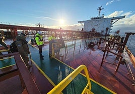 La Armada de Estonia intercepta un petrolero sospechoso en el mar Báltico