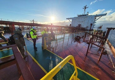 La Armada de Estonia intercepta un petrolero sospechoso en el mar Báltico
