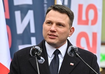Slawomir Mentzen, presidente del partido Nueva Esperanza: el candidato polaco antisistema