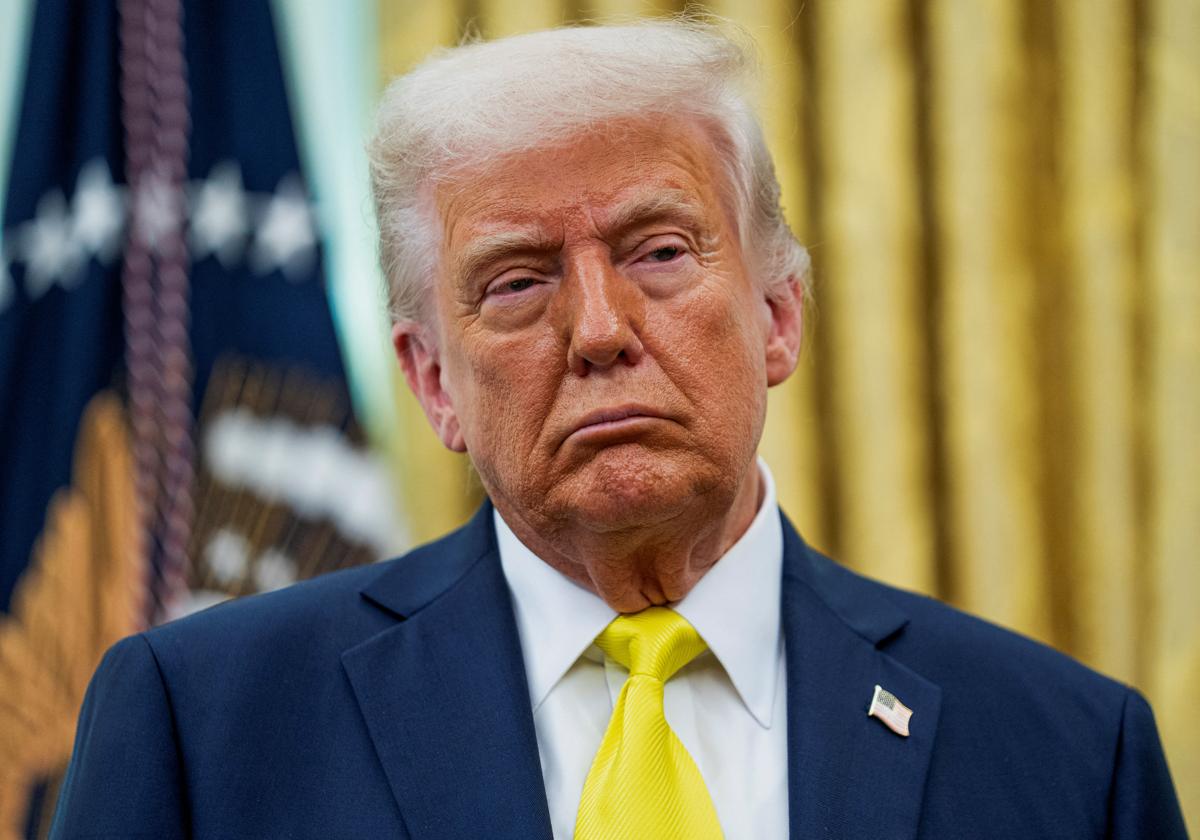 El presidente de Estados Unidos Donald Trump