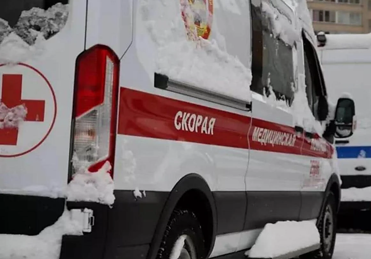 Imagen de recurso de una ambulancia rusa.