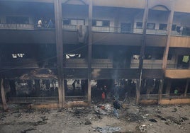 Mueren diez personas en un bombardeo de Israel a una escuela que alojaba a desplazados en el norte de Gaza