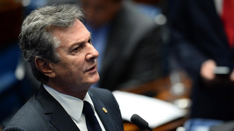El expresidente de Brasil Fernando Collor de Mello, detenido por un caso de corrupción relacionado con Petrobras