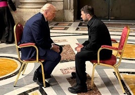 ¿De qué hablarán Zelenski y Trump tras el funeral del Papa Francisco?