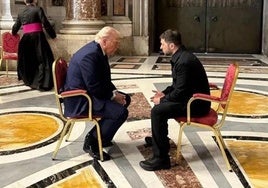Guerra Ucrania - Rusia, en directo: reunión de Zelenski con Trump, Macron, Von der Leyen y Starmer en Roma por la paz y última hora hoy