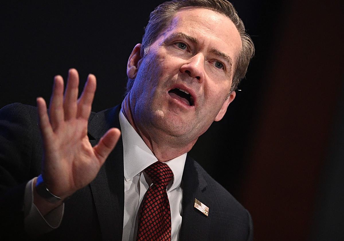 El asesor de seguridad nacional estadounidense, Mike Waltz