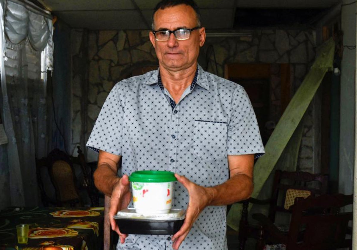 José Daniel Ferrer el pasado mes de abril en la sede de la Unpacu