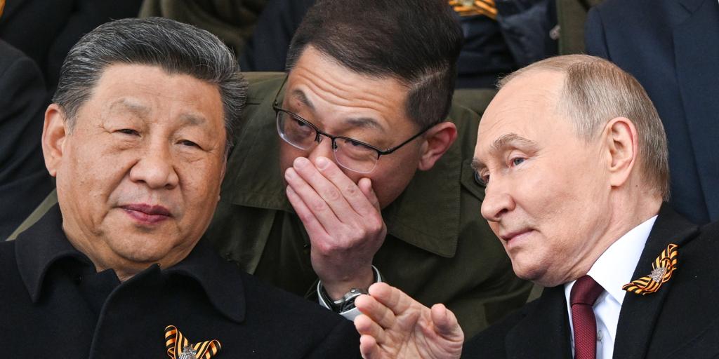 Putin saca músculo militar frente a Ucrania y exhibe su alianza con China