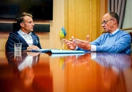 Alemania desmiente que Merz y Macron consuman cocaína: «Que me pregunten es síntoma del nivel de desinformación»