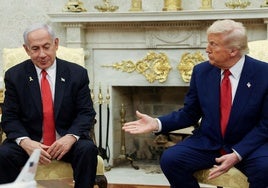 Netanyahu y Trump, cada vez más distanciados por discrepancias sobre Gaza y las alianzas en Oriente Próximo