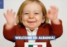 Un vídeo generado por IA muestra a los líderes europeos convertidos en bebés en la cumbre de Albania