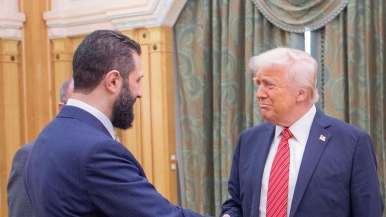 Trump muestra su versión más pragmática con el presidente sirio, el exyihadista Al Sharaa