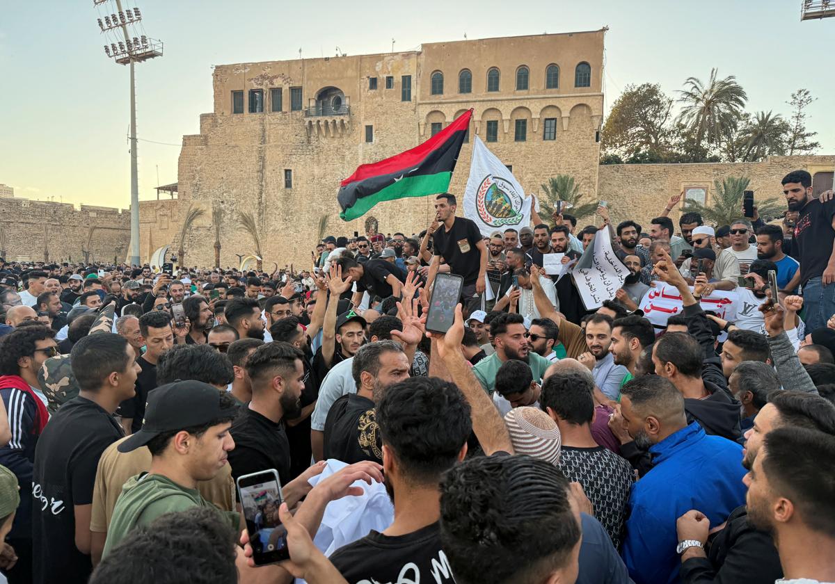 Protestas en Libia