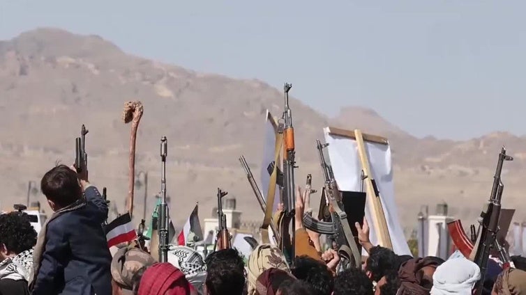 Protesta masiva en Saná contra EEUU e Israel