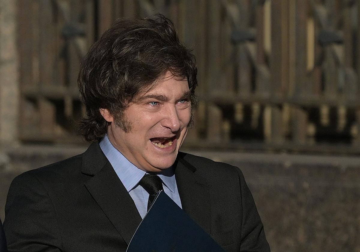 El presidente argentino, Javier Milei, en una imagen de archivo