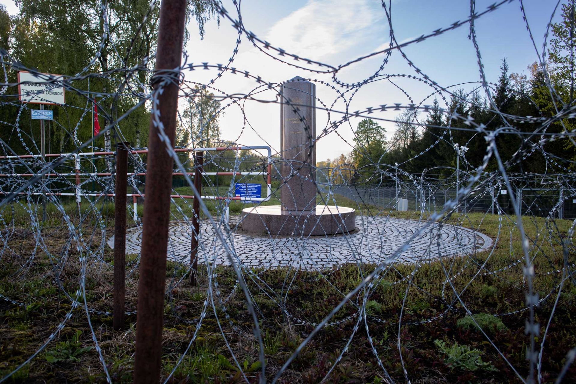 Punto de l a triple frontera entre Rusia, Polonia y Lituania