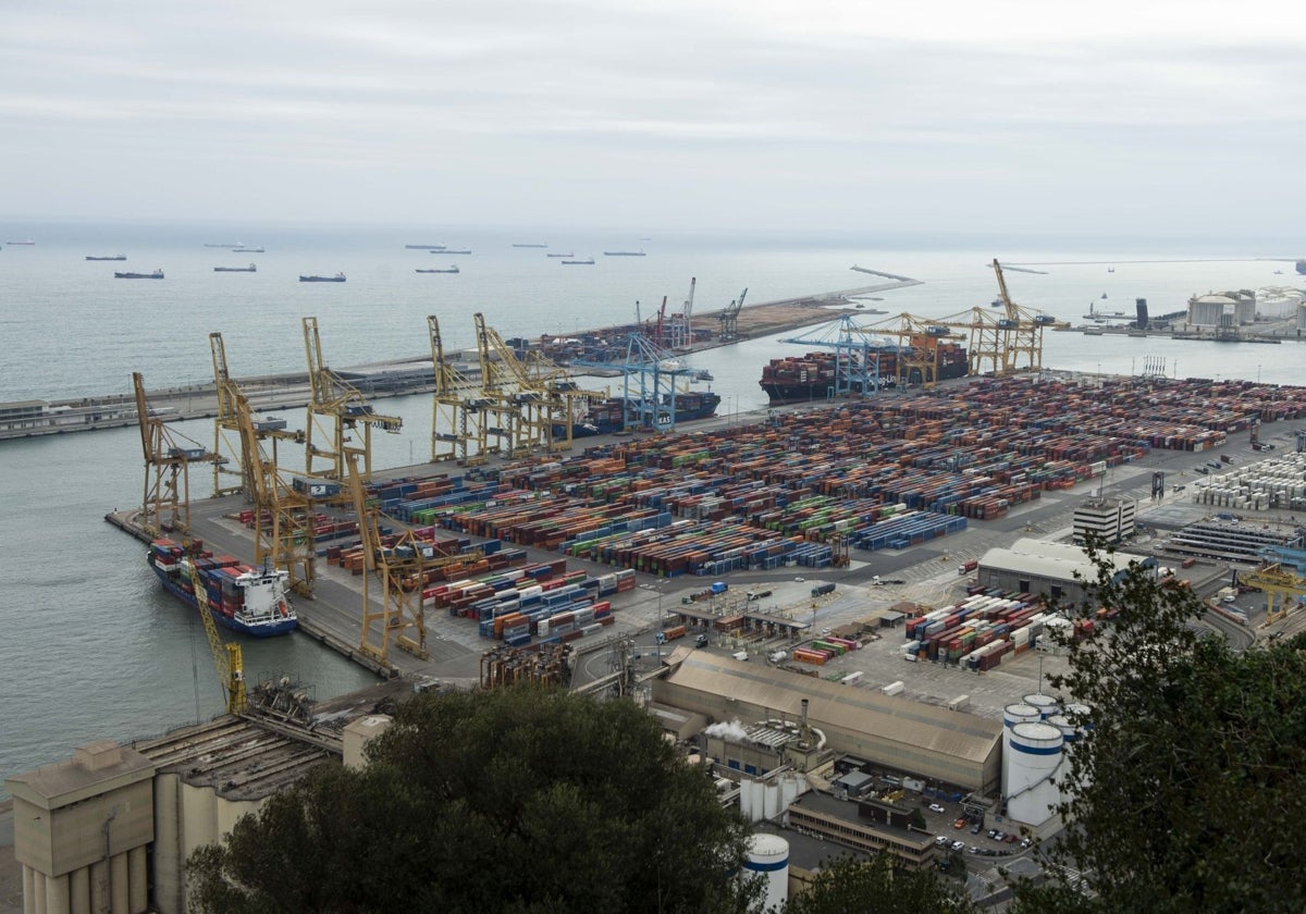 El puerto de Barcelona