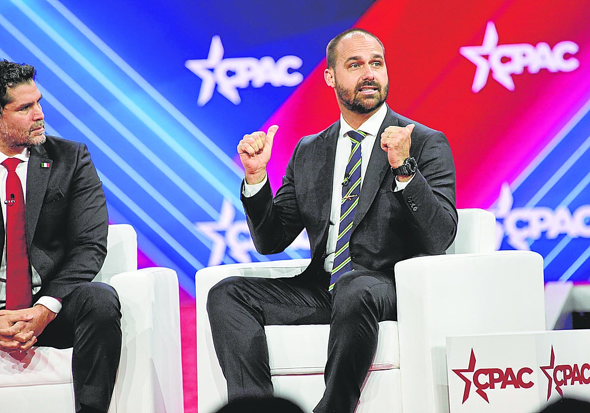 Eduardo Bolsonaro, hijo del expresidente de Brasil