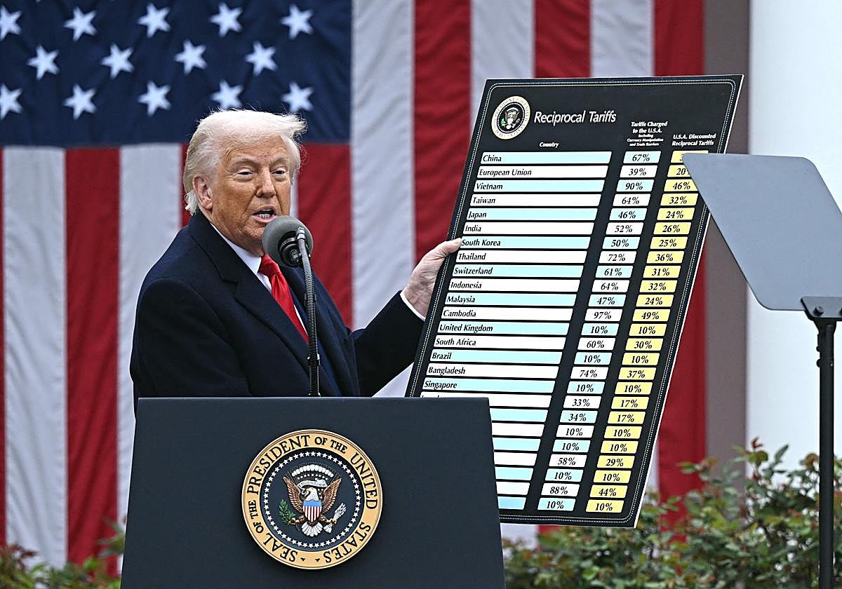 El presidente de Estados Unidos, Donald Trump, en una imagen de archivo