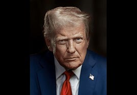 Trump estrena su cuarto retrato oficial y quita el de su ficha policial