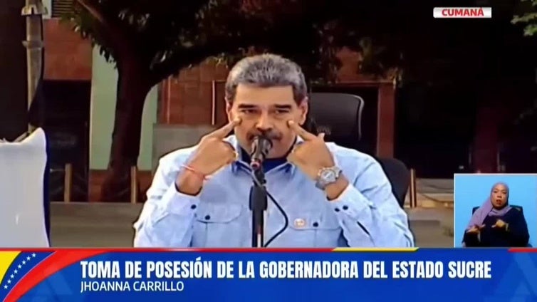 Maduro dice que capturaron a un "grupo de terroristas" que venía desde Trinidad y Tobago
