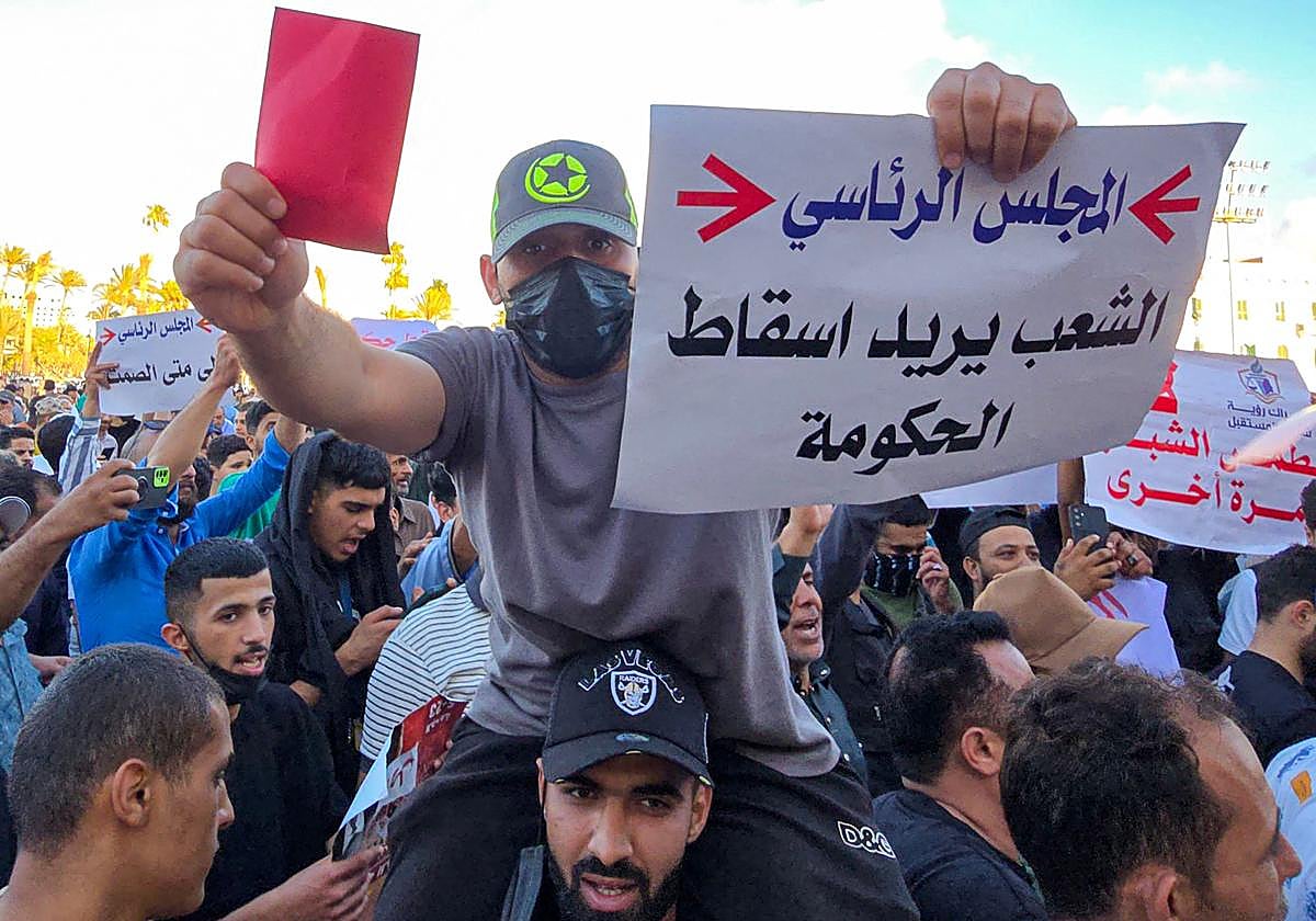Ciudadanos libios piden la renuncia del Gobierno de Unidad Nacional (GNU)