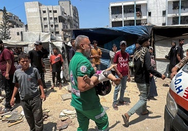 Mueren tres periodistas palestinos en un bombardeo de Israel contra un hospital en el norte de Gaza