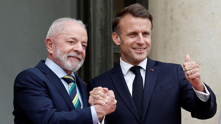 Macron recibe a Lula con mucha pompa y busca tender puentes pese a sus diferencias sobre Ucrania y Mercosur