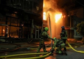 Al menos cuatro muertos y más de 20 heridos en el mayor ataque con drones de Rusia en Kiev