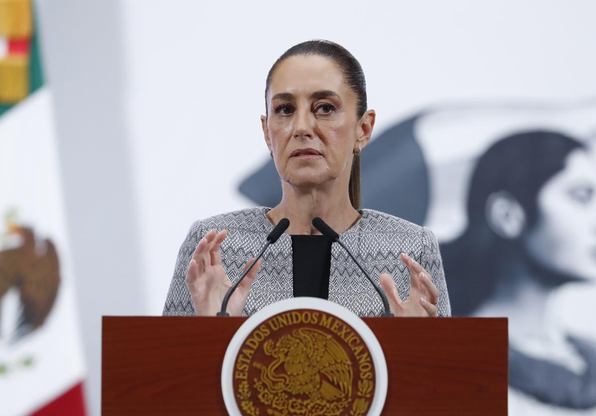 La presidenta de México, Claudia Sheinbaum