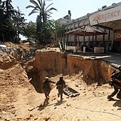 Israel muestra el túnel donde murió el último líder de Hamás