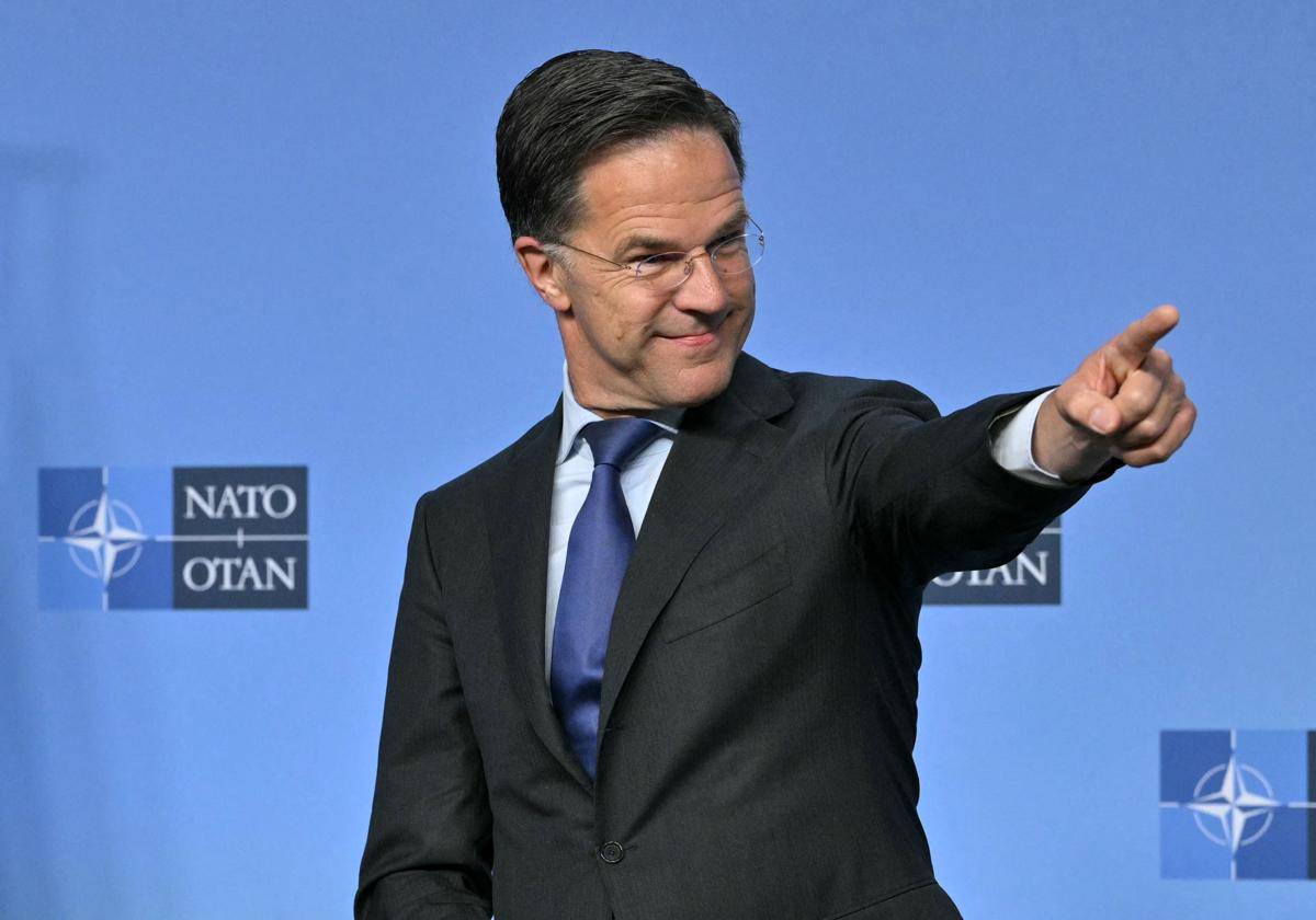 El secretario general de la OTAN, Mark Rutte, considera que «Rusia siembra terror desde el cielo»