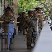 Donald Trump moviliza a 700 marines para contener los disturbios